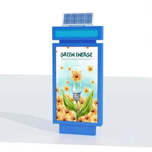 Panneau solaire publicitaire LED de 144 W, boîte lumineuse publicitaire, possibilité de personnaliser les publicités photo. - Product Image 2