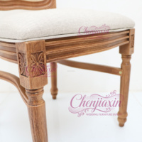Chaise Louis en résine vintage tendance 2026 pour hôtels et événements, fauteuil de réception facile à assembler, chaise Louis en plastique pour extérieur et mariages