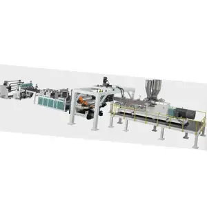 Full automatic and high capacity Plastic Sheet Extruder/ Extrusion machine for Transparent Recycle PET Plastic Sheet or Roller