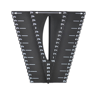 Lingxian Woodworking Marking <b>Tool</b> Black Plastic <b>Measuring</b> Gauge For Precision Cutting And Layout - Product Image 1