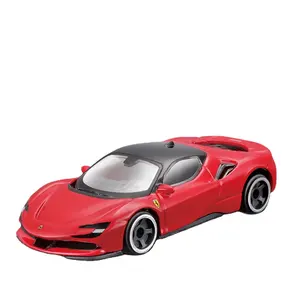 Bburago-coche de carreras Ferrar i 458 488 F12, coche de aleación, modelo de Metal, vehículo de juguete fundido a presión, superventas, 1:64