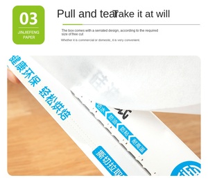 Arriart, venta al por mayor, papel de pergamino desechable para hornear, Jumbo rollo, hoja de papel para hornear personalizada, rollo de papel para hornear antiadherente - Product Image 5