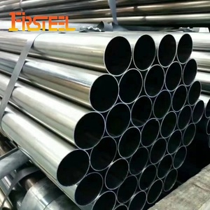 Tuyau rond soudé pré-galvanisé SS400, diamètre extérieur 26,9 33,4 48,3 mm, <span class=keywords><strong>prix</strong></span> par tonne - Product Image 1