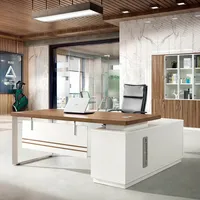 Bureau exécutif haut de gamme grand bureau de luxe pour le gestionnaire utiliser Chief Officer Desk