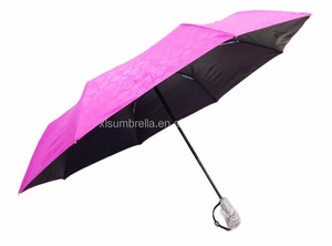 <span class=keywords><strong>Parapluie</strong></span> à 3 plis automatique, effrayant, poignée <span class=keywords><strong>de</strong></span> crâne, en cuivre, <span class=keywords><strong>parapluie</strong></span> design - Product Image 2