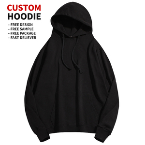 OEM Custom Printing Heavyweight High Quality Winter Eco-Friendly 380 GSM Oversized Blank Streetwear Cotton Unisex <b>Pullover</b> <b>Men</b> - Product Image 2