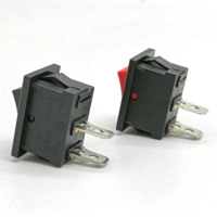 Interrupteurs à bascule de la série de composants électroniques KCD1-116B T85 à 2 broches