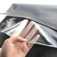 Sacs sous vide souples en nylon gaufré texturé transparent de qualité alimentaire, imprimés sur mesure, thermoscellables, pour aliments pour bébés et autres aliments, vente en gros