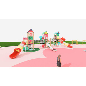 Aire de jeux pour enfants équipement de terrain de jeu préscolaire personnalisé innovant toboggans de <span class=keywords><strong>colline</strong></span> centre de jeux équipement de parc d'attractions - Product Image 5