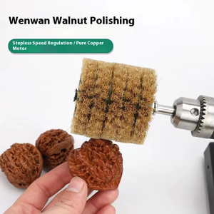धातु क्रिस्टल के लिए कपड़े पहिया के साथ छोटे गहने पॉलिश और सफाई मशीन डेस्कटॉप इलेक्ट्रिक पॉलिशर - Product Image 4