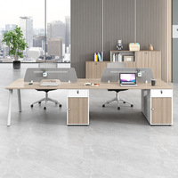 Conjunto de Estación de Trabajo Ejecutiva Ergonómica, Moderna y Minimalista, Muebles de Oficina en Casa de Lujo para Coworking, Escritorio para Personal, Uso Médico