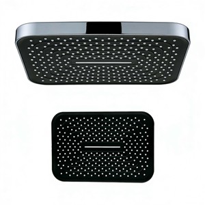 Pommeau de douche carré suspendu 12,6 pouces à jet de pluie, installation facile, portable WSH1450 - Product Image 2