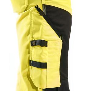BLAKLADER - 156618113399D112 Pantalones de alta visibilidad sin bolsillos para uñas Amarillo/Negro-EAN 7330509413333 ROPA DE TRABAJO DE 2017 - Product Image 4