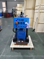 Machine de pulvérisation de mousse de polyuréthane pneumatique portable pour l'isolation thermique extérieure en construction