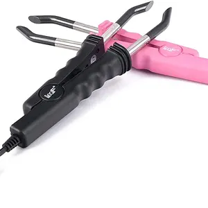Hair extension connector iron tool keratin hair wand melting machine