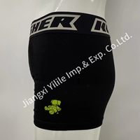 PT897 Culotte en coton Durable Respirant Imprimé Lettre Slip Respirant Élasticité Caleçon pour homme Sous-vêtement pour homme