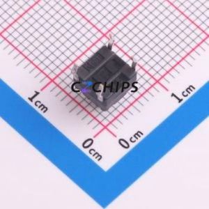 TSW061G70-250 Tactile Switch Through hole Component (THT) Switch Single Pole Single Throw Round Button 2.5N Through Hole - Product Image 2