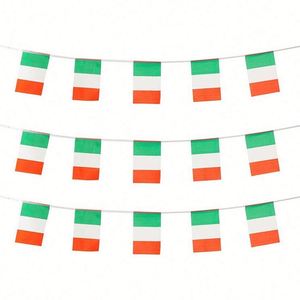 ธงสามเหลี่ยมขนาดเล็กขายส่ง ธงชาติอิตาลี สำหรับงานแสดงความรักชาติ วันชาติ 2 มิถุนายน - Product Image 6