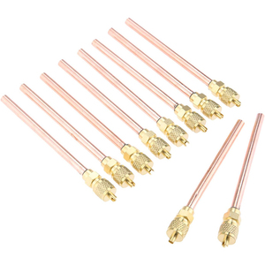 Válvula de Aguja Manual de Cobre de 1/4\" YOD HVAC para <span class=keywords><strong>Carga</strong></span> de <span class=keywords><strong>Refrigerante</strong></span> de <span class=keywords><strong>Aire</strong></span> <span class=keywords><strong>Acondicionado</strong></span>, Válvula de Servicio HVAC Duradera para Uso Comercial y Residencial - Product Image 5