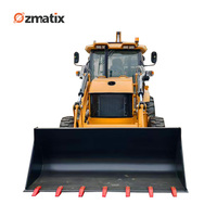 Chargeuse-pelleteuse similaire aux modèles CAT JCB homologuée CE, 75 kW, à châssis rigide, avec une charge nominale de 2500 kg
