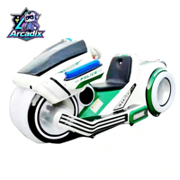 Voiture électrique pour enfants, type bumper car, à monnayeur, pour usage extérieur, double siège, pour parc d'attractions