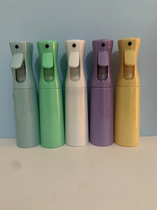 200ml Black Cylinder <b>Plastic</b> <b>Spray</b> <b>Bottles</b> Pump Sprayer Household Use PET Material pink blue - Product Image 6