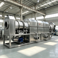 Machine de carbonisation continue à haute efficacité pour la fabrication de charbon de bois à partir de sciure de bois, de copeaux de bois, de coques de riz et de coques de noix de coco