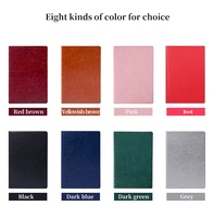 Carnet de notes ligné format personnel A4 A5 16K en cuir, imprimé imperméable avec logo personnalisé, carnet de notes réutilisable