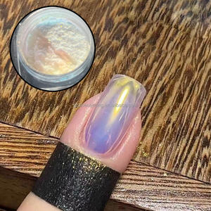 <span class=keywords><strong>Poudre</strong></span> de pulvérisation pour ongles SH Custom Orange Mica Transparent Ultra Shift Optical White Chameleon Aurora Mermaid Multi Pigment pour utilisation automobile - Product Image 3