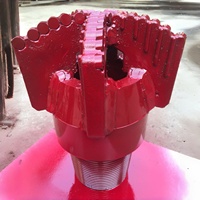 Буровая коронка PDC с 3 и 4 лопастями для бурения водозаборных скважин и геологических работ, высокая износостойкость, длительный срок службы