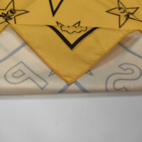 Foulard carré en tissu polyester soyeux mat de qualité supérieure, imprimé DTG personnalisé, populaire, pour usage quotidien, accessoires de vacances, mouchoir