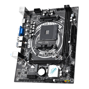 Tarjeta Madre para Juegos, Chipset B350, Socket AM4, DDR4 3200MHz, PCIe 3.0, M.2, Directo de Fábrica, Tarjeta Madre para Juegos B350 AM4 DDR4 - Product Image 3