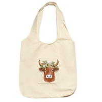 Nouvelles écussons brodés personnalisés en forme de vache avec un grand motif floral, à repasser sur les vêtements, les accessoires et les chapeaux