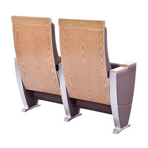 مقاعد حديثة من الخشب أو الألومنيوم بإطار قابل للطي من الفولاذ المصنوع من البولي يوريثين ، مقاعد قاعة تقليدية - Product Image 6