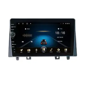 语音控制QLED屏幕安卓车载收音机，用于JAC精炼S3 2019车载视频多媒体播放器4G BT功能按钮灯
