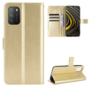 Étui portefeuille en cuir PU Crazy Horse Jmax 2026, modèle à succès, pour téléphones Poco C50, M3, M6, X3 <span class=keywords><strong>Pro</strong></span> 4G <span class=keywords><strong>5G</strong></span> - Product Image 5
