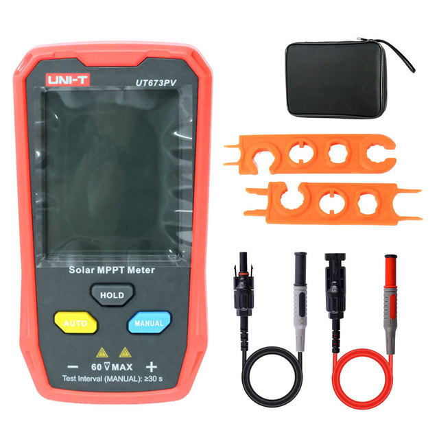 PV Photovoltaic Voltage Tester Short Maximum Power Open Circuit Voltage Solar MPPT Meter for Solar Panel