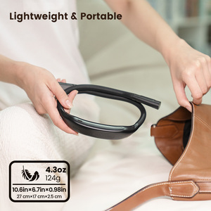 Xách tay thân thiện với da Silicone linh hoạt có thể sạc lại LED cổ Đèn đọc sách Dimmable 1200mAh Trọng lượng nhẹ cổ đọc sách ánh sáng - Product Image 6