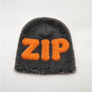 หมวกบีนนี่ขนโมแฮร์อุ่นๆ แบบสั่งทำพิเศษ เหมาะสำหรับอากาศหนาว สามารถสั่งพิมพ์โลโก้ได้ หมวกถักสำหรับฤดูหนาว - Product Image 2