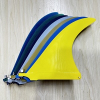 Ailerons de surf en carbone et fibre de verre de 9 pouces à une seule ailette, structure nid d'abeille améliorée, avec aileron central pour le surf - Vente en gros