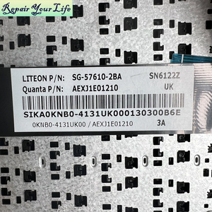 SP Tây Ban Nha chúng tôi bàn phím máy tính xách tay màu đen mới cho Asus X401 X401A X401U X401EI x401eb x401e1 0knb0-4131uk00 Bàn phím không có khung - Product Image 4