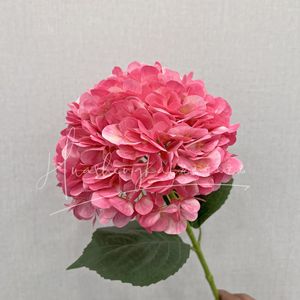 French Style <b>Hydrangea</b> <b>Artificial</b> Flower Single Branch Silk High Simulation Wedding Decoration - Product Image 4