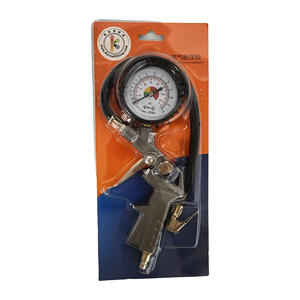 Manomètre de pression des pneus du fabricant avec embout en laiton, pistolet de gonflage pour voiture, manomètres de pression premium - Product Image 6