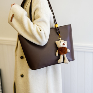 IStapromo Regalos, Nuevo Bolso de Hombro Retro para Mujer, Venta Directa de Fábrica, Bolso Tote de Cuero PU de Gran Capacidad - Product Image 3