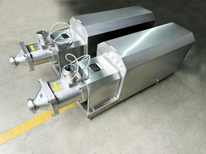 Pompe à double vis en acier inoxydable de qualité alimentaire pour eau propre, boissons, miel, chocolat, machine de remplissage double JG-G Food Gr - Product Image 5