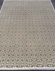 Alfombra de lana turca Oushak hecha a mano moderna Venta caliente Patrón abstracto Producto personalizable lavable de larga duración - Product Image 1