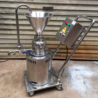 Machine de traitement de la sauce chili et du beurre de sésame en acier inoxydable 304/316L, pompe 220V/380V, capacité de 0,01-0,2T/H pour le traitement