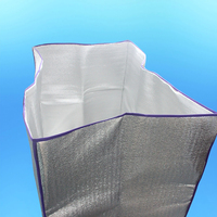 Housse d'isolation thermique réutilisable en aluminium 4 directions, imperméable, anti-UV, pour palettes, en PVC/PE