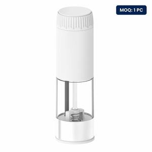 Moulin à poivre électrique à piles, moulin à sel et à poivre automatique à noyau en céramique, réglage de la grosseur de mouture pour hôtel, bar - Product Image 1