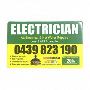 High Quality Customized Magnetic Business Card <b>Flat</b> Fridge <b>Magnet</b> - Product Image 2